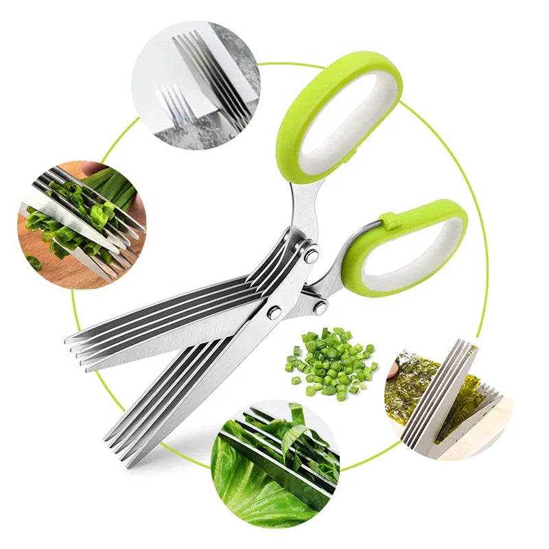 Multi-Layer Herb Scissors