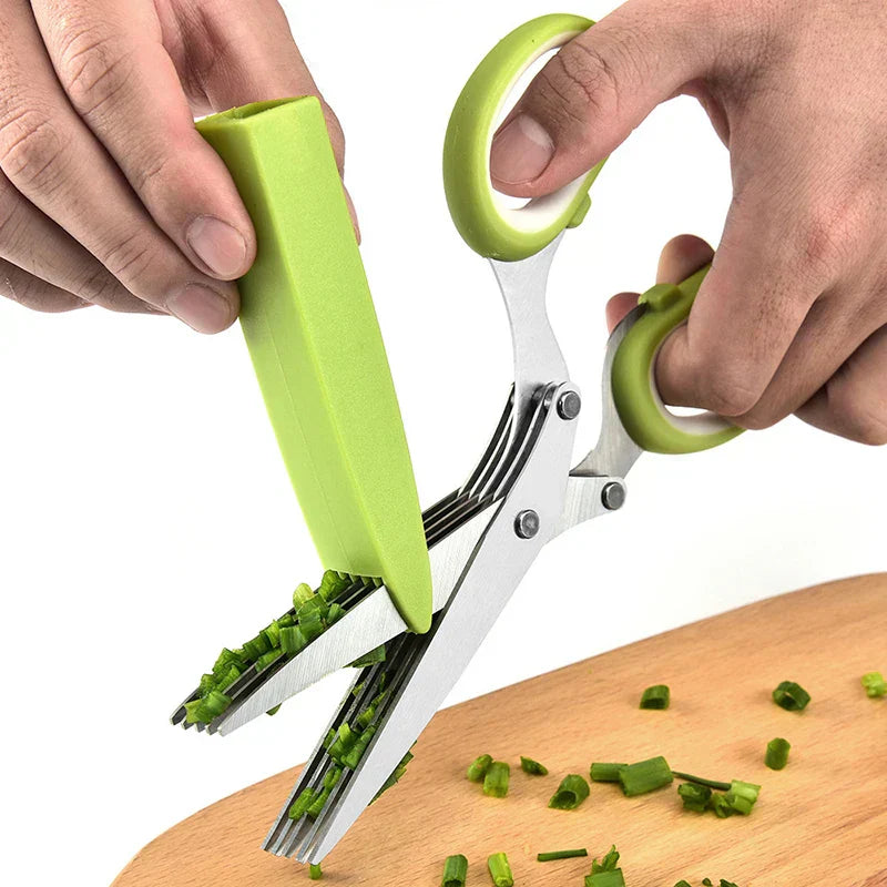 Multi-Layer Herb Scissors