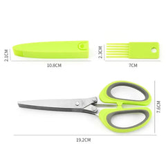 Multi-Layer Herb Scissors