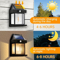 LED Solar Wall Lamp